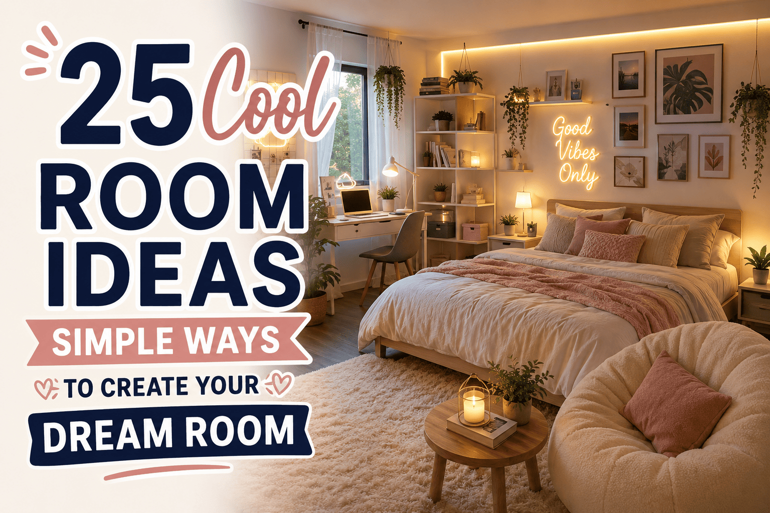 25 Cool Room Ideas: Simple Ways to Create Your Dream Room