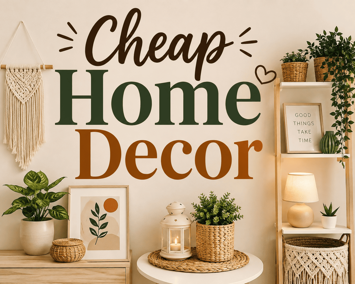 Cheap Home Decor
