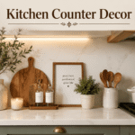 Kitchen Counter Decor