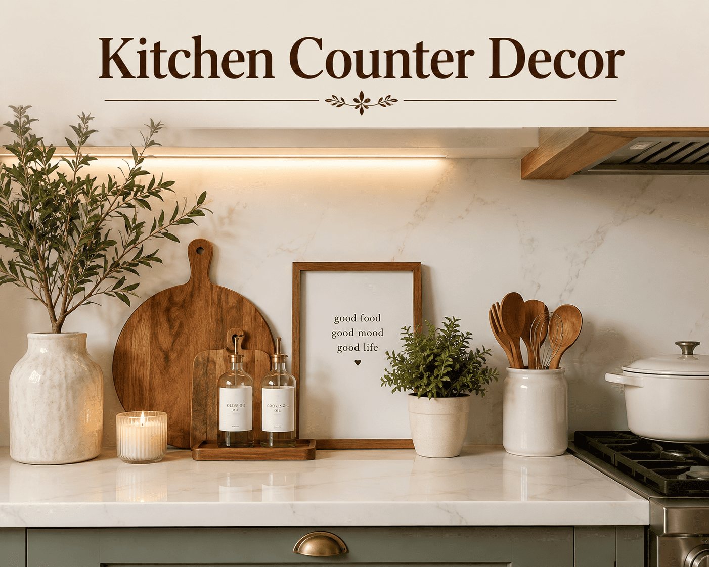Kitchen Counter Decor
