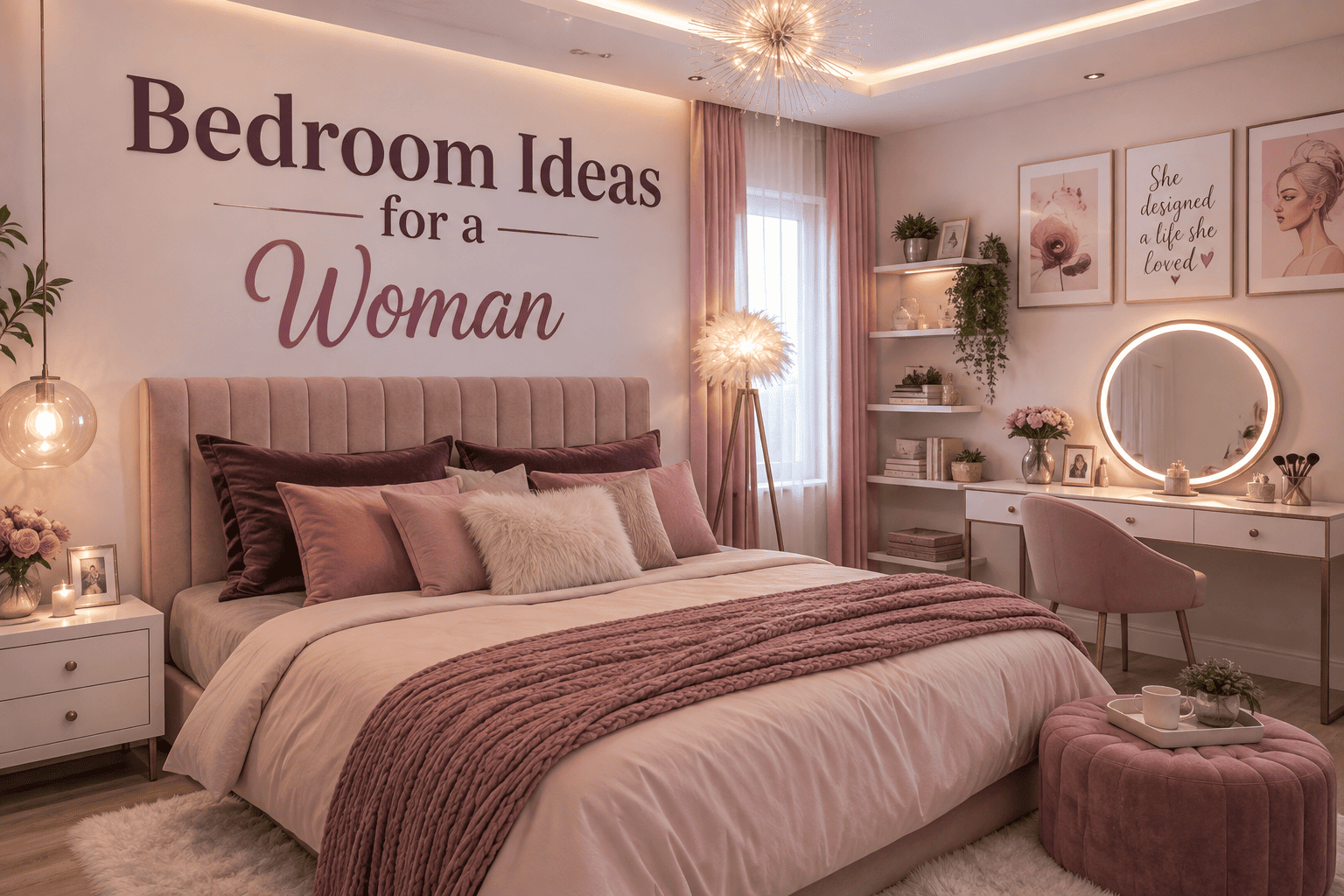 Bedroom Ideas for a Woman