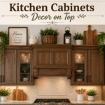 Kitchen Cabinets Decor on Top