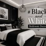 Black and White Bedroom Decor