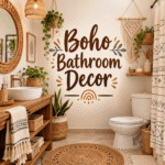 Boho Bathroom Decor