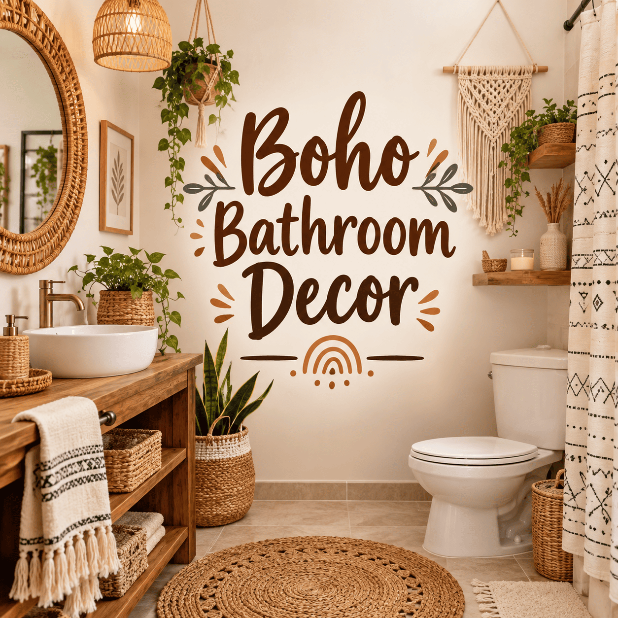 Boho Bathroom Decor: 21 Wildly Beautiful Ideas You’ll Want to Steal