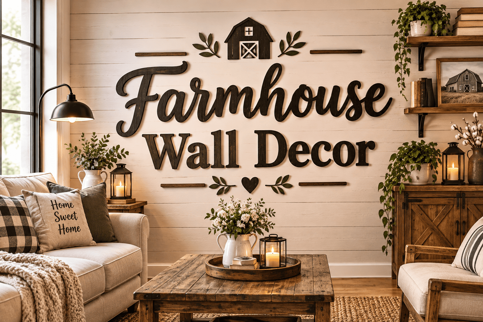 Farmhouse Wall Decor: 23 Unexpected Ideas Beyond Wooden Signs