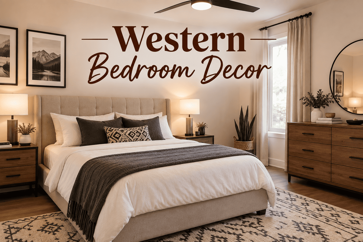 Western Bedroom Decor: 22 Beautiful Ideas Beyond the Basic Cowboy Look