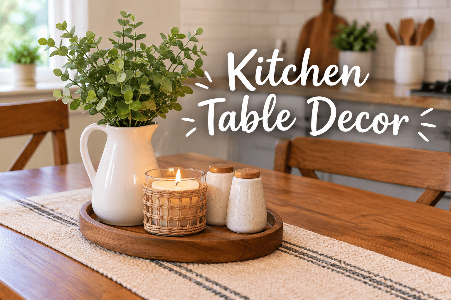 Kitchen Table Decor: 18 Ways to Give Your Table Its Own Signature Style