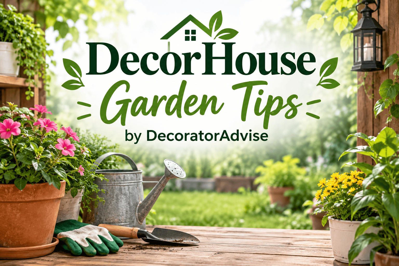 DecorHouse Garden Tips by DecoratorAdvise