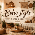 Boho Style Home Decor