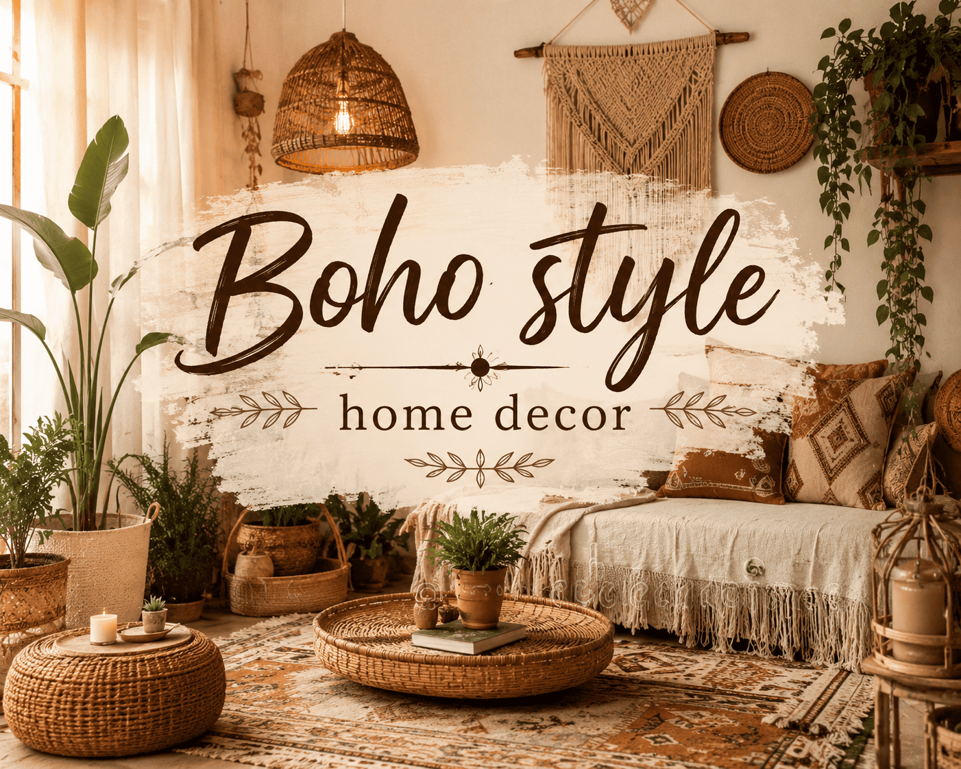 Boho Style Home Decor